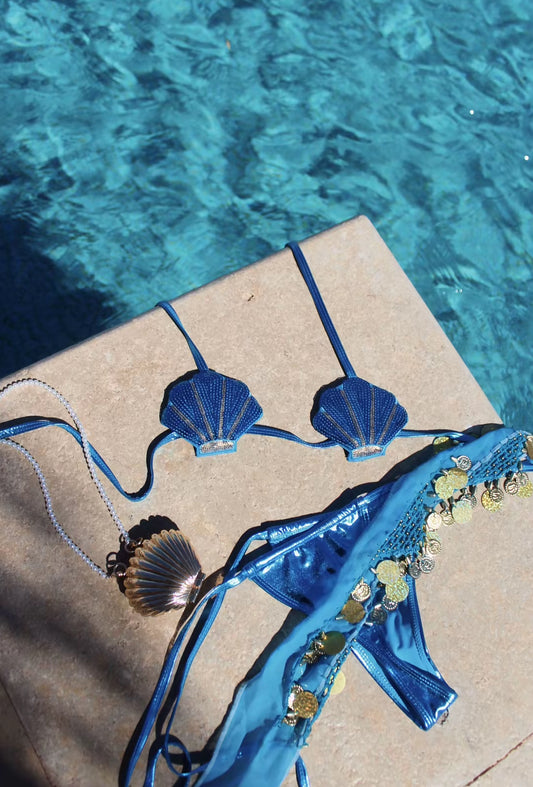 Seashell 3 piece bikini
